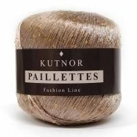 Пряжа KUTNOR Paillettes (150) 100% Полиамид 50гр, 360м