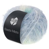 Basta Mista (116,  Кремовый / нежно-синий / бирюзовый ); 50% мериносовая шерсть 50% полиамид; 50 г / 100 м