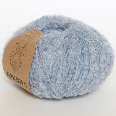 Пряжа INCA TOPS ALPALOOP (89, джинс светлый) Состав: 89% альпака суперфайн, 11 % полиамид; 50г/250м