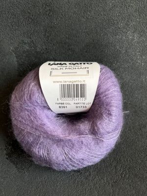 Lana Gatto Silk Mohair ( 8391) 75% кидмохер, 25% шелк 25 гр/212 м